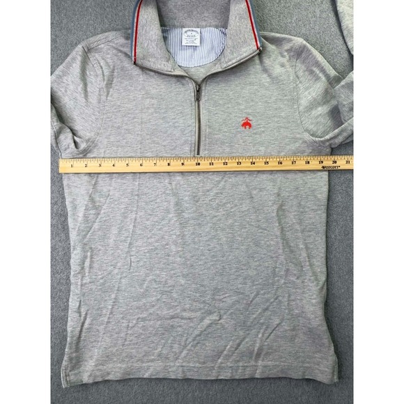 Brooks Brothers 1/4 Zip Performance Pullover‎ Men's Small Preppy Logo Pullover - Picture 7 of 7